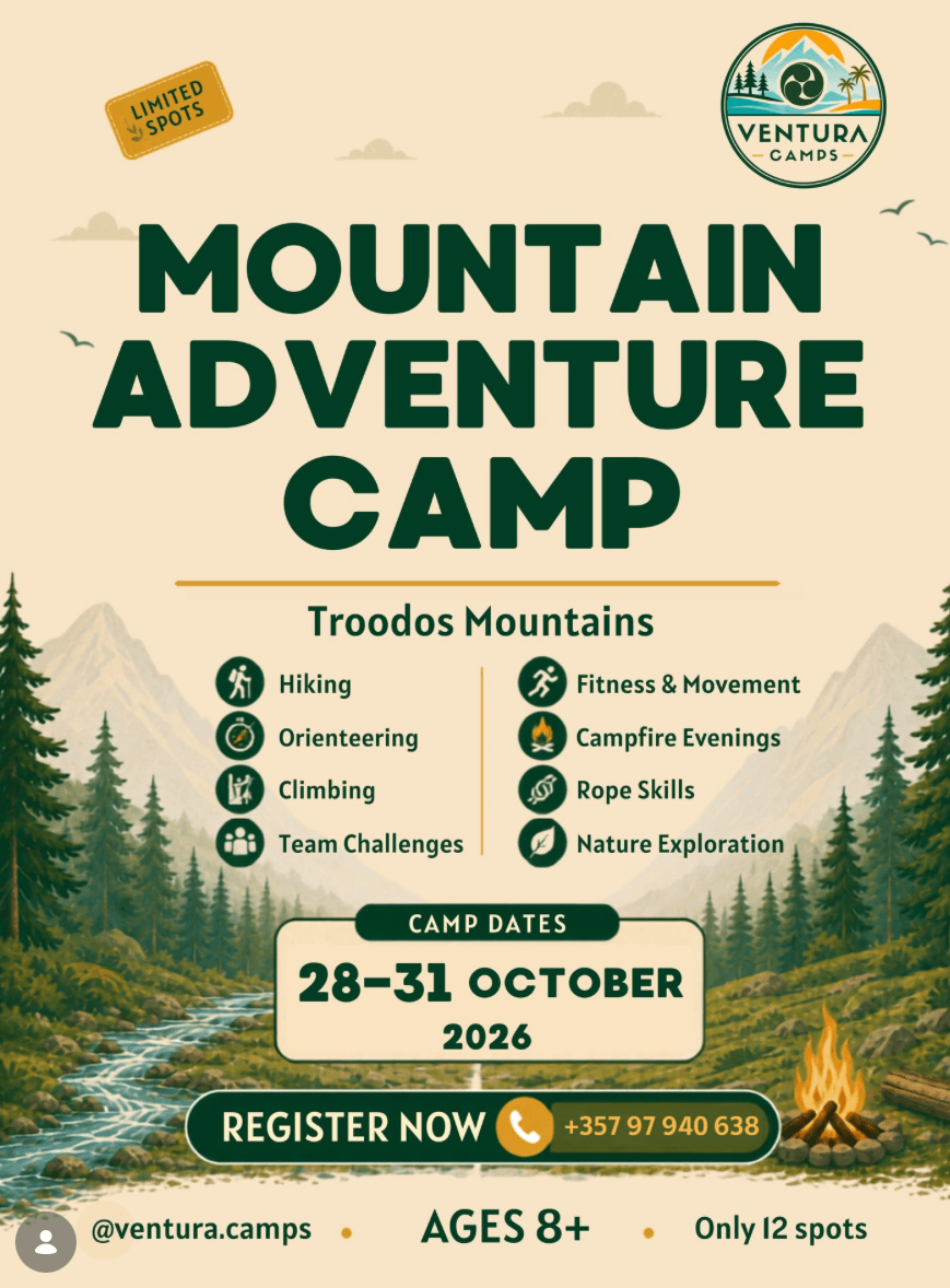 Mountain Adventure Camp — Troodos Mountains (Ventura Camps)
