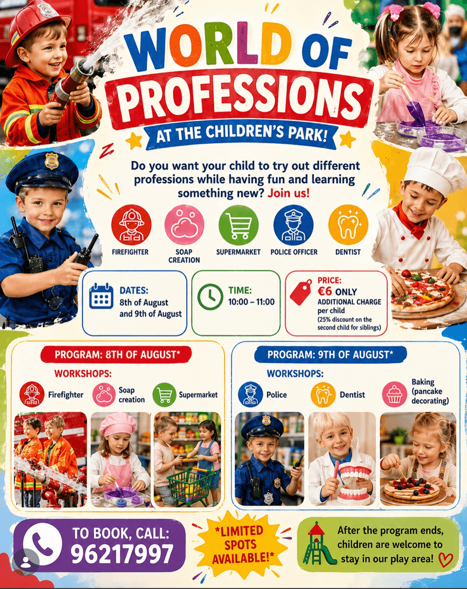 World of Professions — The Children's Park, Limassol