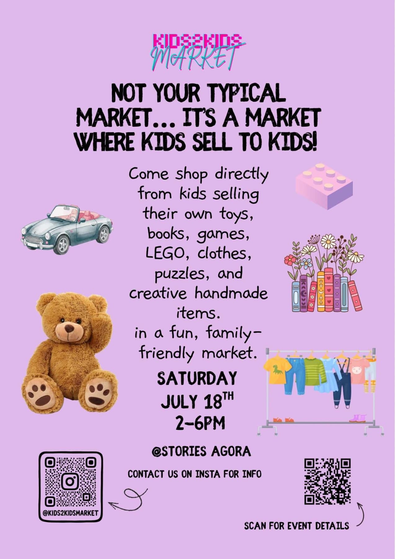 Kids2Kids Market — Where Kids Sell to Kids!